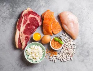 Keto And Exercise: Make Sure You’re Doing It Right 2 variety of proteins steak salmon chicken beans