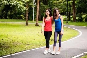 Keto And Exercise: Make Sure You’re Doing It Right 4 young women walking slowly together