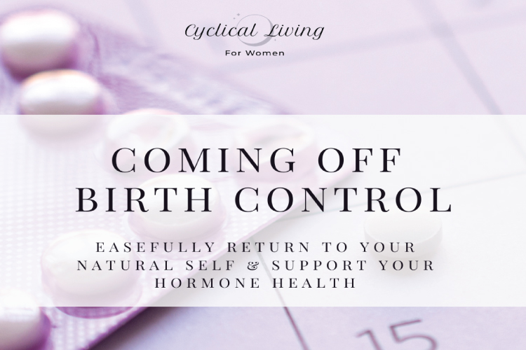 Coming off Birth Control